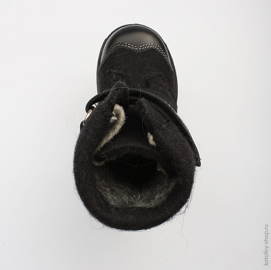 357001-42 Валенки для мальчики черный фото №5