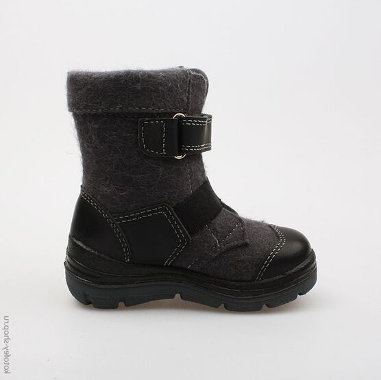 357001-44 Валенки для мальчики серый фото №2