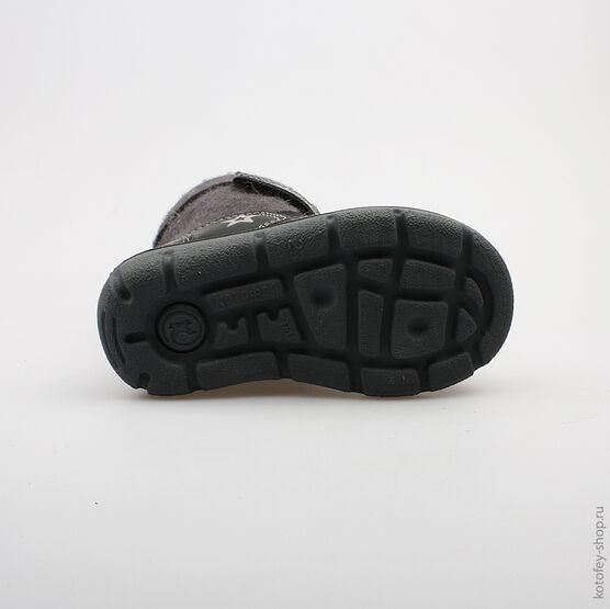 357001-44 Валенки для мальчики серый фото №3