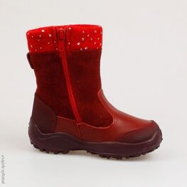 362049-42 Сапожки для девочки бордовый фото №2