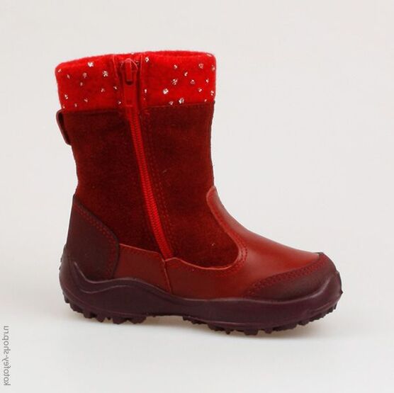 362049-42 Сапожки для девочки бордовый фото №2