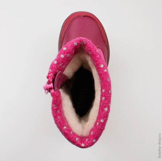 362049-43 Сапожки для девочки фуксия фото №4