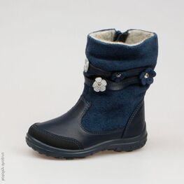 362050-33 Сапожки для девочки светло-синий