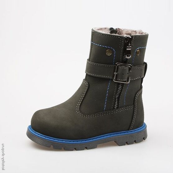 362059-52 Сапожки для мальчики серый