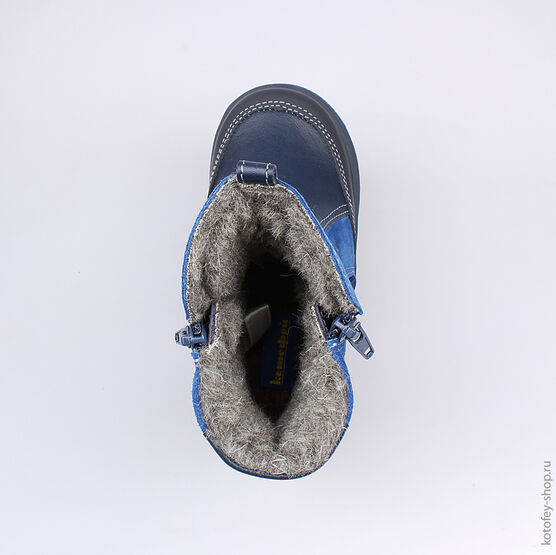 362060-41 Сапожки для мальчики светло-синий фото №4