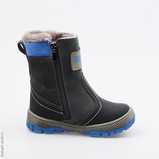 362061-51 Сапожки для мальчики светло-синий фото №2