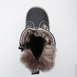 362061-51 Сапожки для мальчики светло-синий фото №4