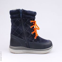 362068-42 Сапожки для мальчики син-ора фото №2