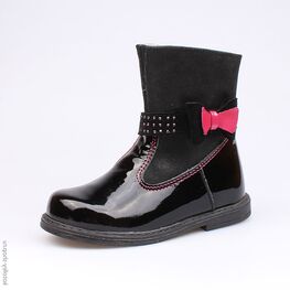 362071-31 Сапожки для девочки черный