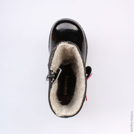 362071-31 Сапожки для девочки черный фото №4