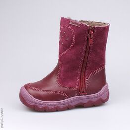 362072-51 Сапожки для девочки бордовый