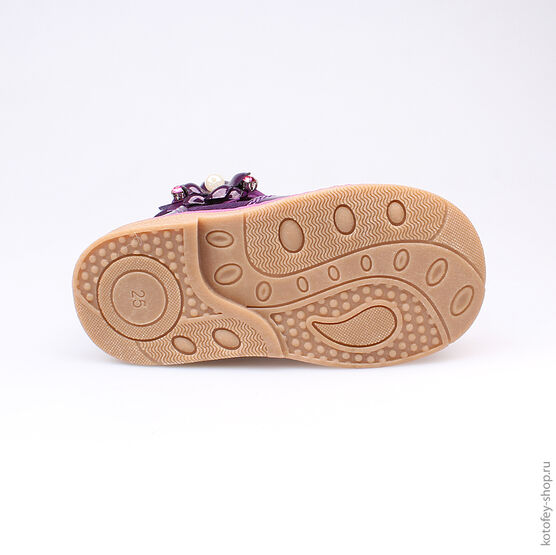 362075-32 Сапожки для девочки фиолетовый фото №3