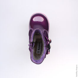 362075-32 Сапожки для девочки фиолетовый фото №4