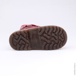 362077-41 Сапожки для девочки бордовый фото №3