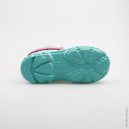 365135-11 Резиновые сапоги для девочки бирюзовый фото №3