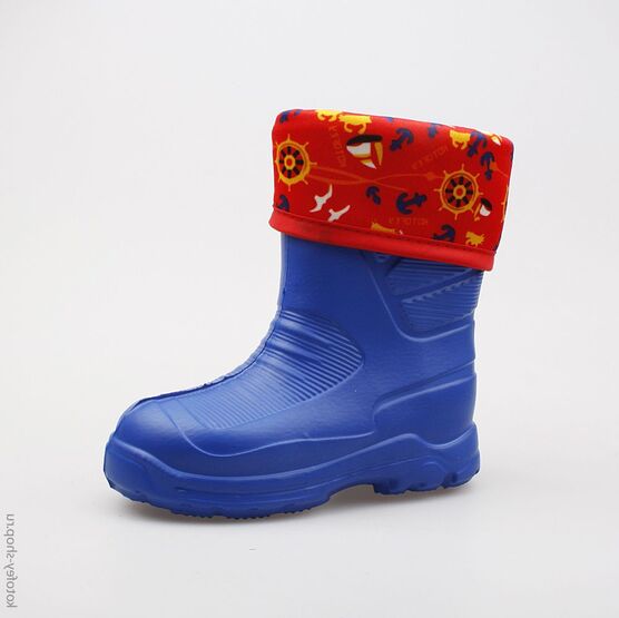 365139-11 Резиновые сапоги для мальчики светло-синий