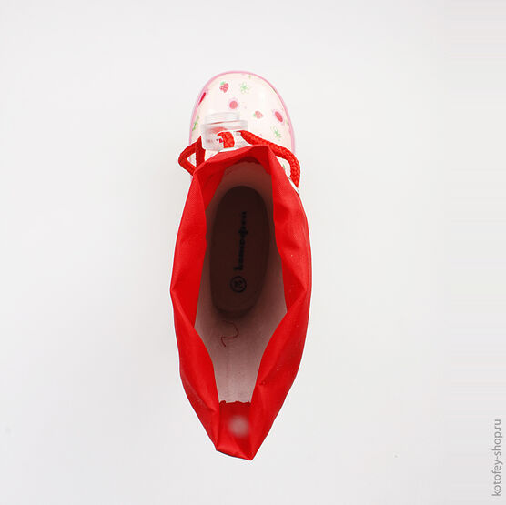 366128-11 Резиновые сапоги для девочки розовый фото №4