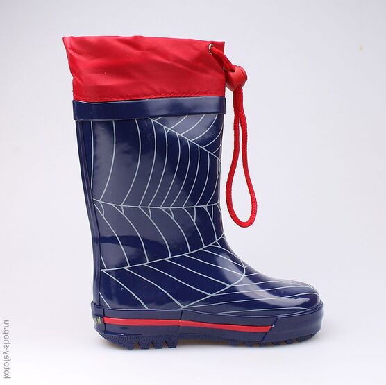 366132-11 Резиновые сапоги для мальчики син-кра фото №2