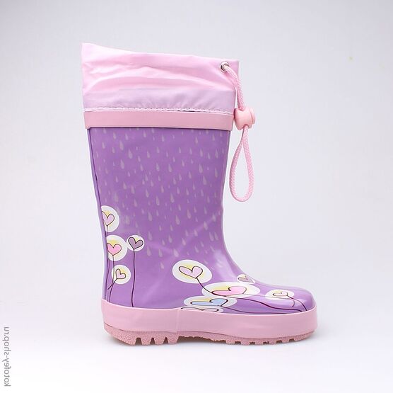366141-11 Резиновые сапоги для девочки сиреневый фото №2