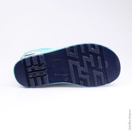 366149-11 Резиновые сапоги для девочки син-бир фото №3