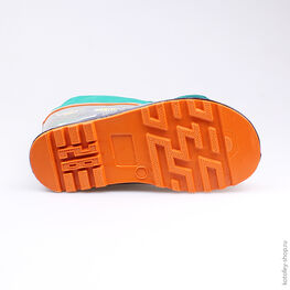 366150-11 Резиновые сапоги для мальчики сер-зел фото №3