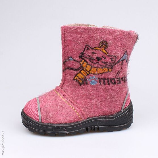 367027-03 Валенки для девочки розовый