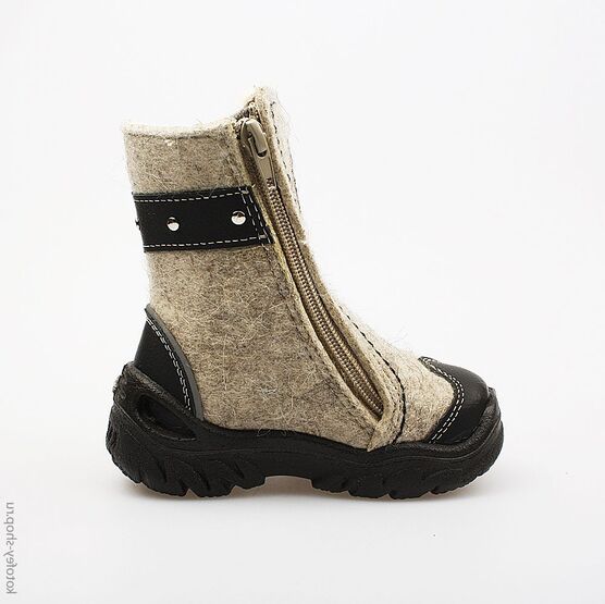 367065-44 Валенки для мальчики серый фото №2