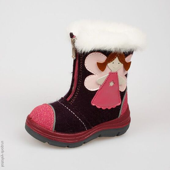 367071-41 Валенки для девочки фио-фук