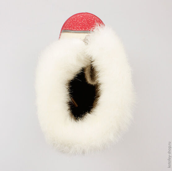 367071-44 Валенки для девочки белый фото №4