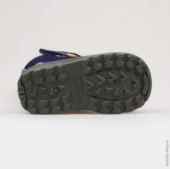 367082-41 Валенки для мальчики светло-синий фото №3