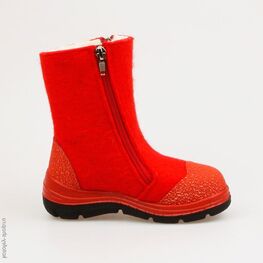 367086-41 Валенки для девочки красный фото №2