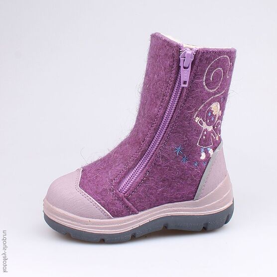 367095-42 Валенки для девочки сиреневый