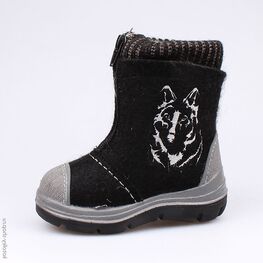 367102-42 Валенки для мальчики черный