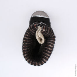 367102-42 Валенки для мальчики черный фото №4