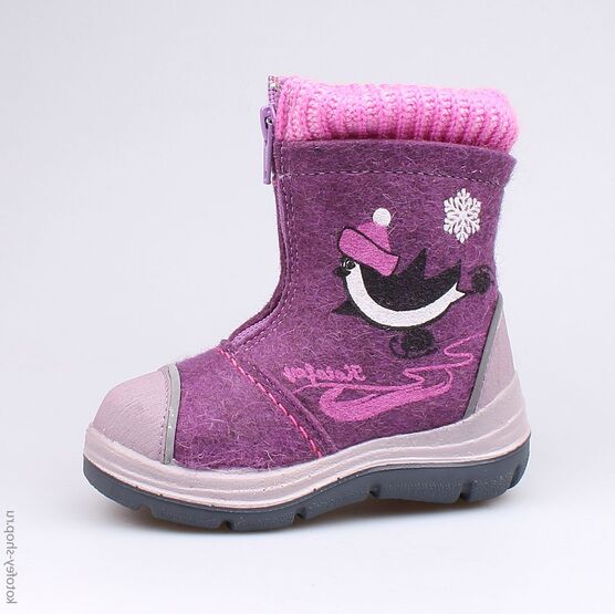 367103-42 Валенки для девочки сиреневый