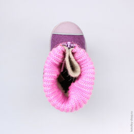 367103-42 Валенки для девочки сиреневый фото №4