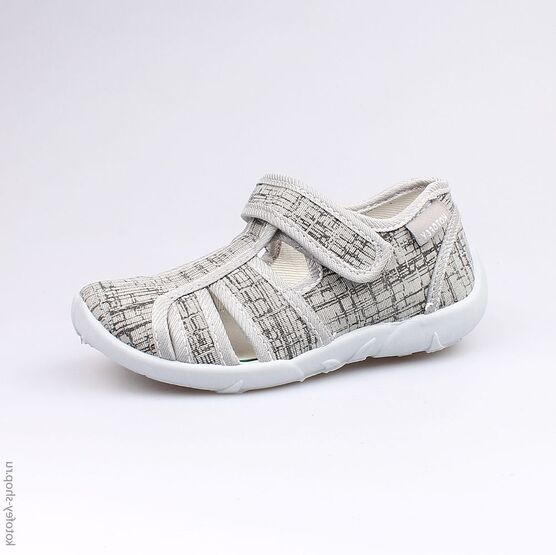 421013-13 Сандалии текстильные для мальчики серый