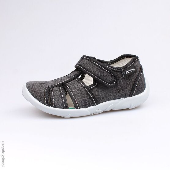 421013-14 Сандалии текстильные для мальчики черный