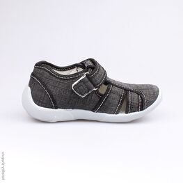 421013-14 Сандалии текстильные для мальчики черный фото №2