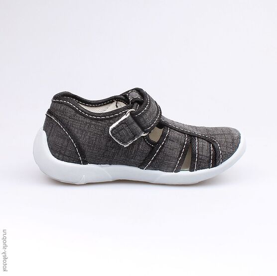 421013-14 Сандалии текстильные для мальчики черный фото №2