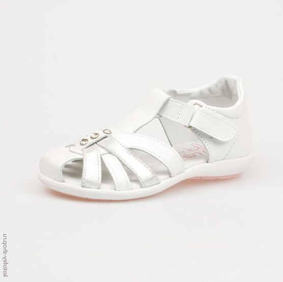 422049-21 Босоножки для девочки белый
