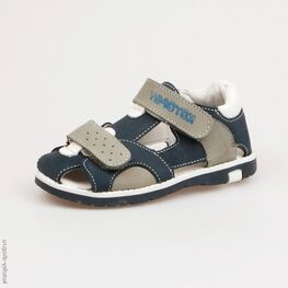 422050-21 Сандалии для мальчики син-сер-бел