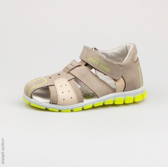 422054-22 Сандалии для мальчики сер-сал