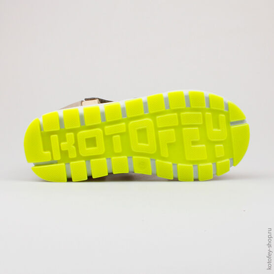 422054-22 Сандалии для мальчики сер-сал фото №3