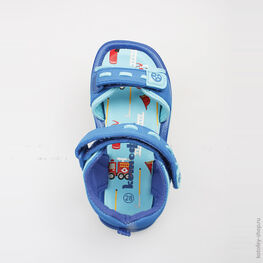 425001-11 Пляжная обувь голубая для мальчики голубой фото №4