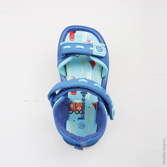 425001-11 Пляжная обувь голубая для мальчики голубой фото №4