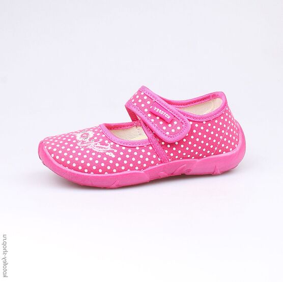 431032-15 Текстильная обувь для девочки фуксия