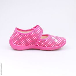 431032-15 Текстильная обувь для девочки фуксия фото №2