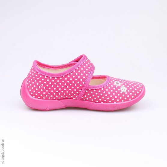 431032-15 Текстильная обувь для девочки фуксия фото №2