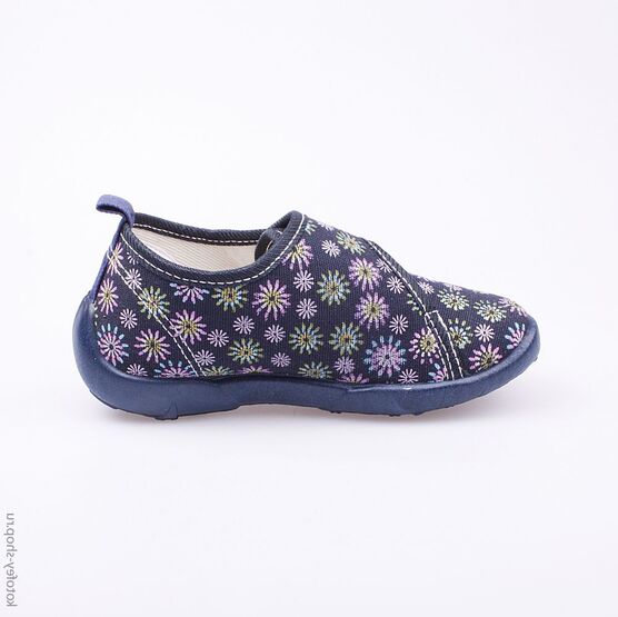 431035-11 Текстильная обувь для девочки светло-синий фото №2